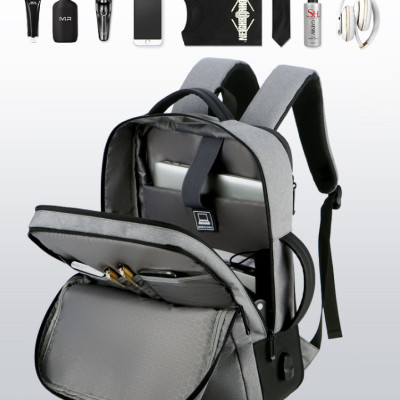 Ba lô nam thời trang cao cấp phong cách châu âu chứa laptop 15,6 inh 