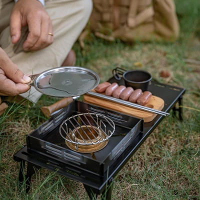 Vỉ hấp bằng thép không gỉ Campingmoon W9