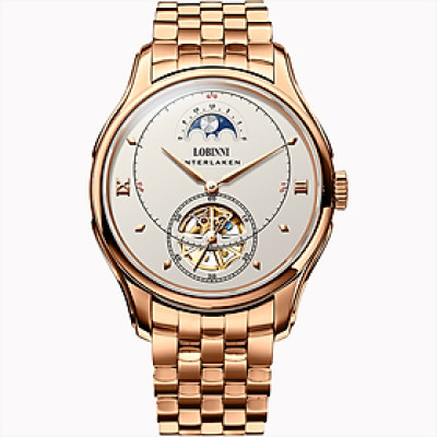 Đồng hồ nam chính hãng LOBINNI L13022-5,kính sapphire,chống xước,chống nước 50m,Bh 24 tháng,máy cơ (automatic)