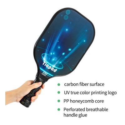 ￼Free ship Vợt Pickleball Mars Monster Planet Mặt Nhám Carbon Đánh Bao Ngon