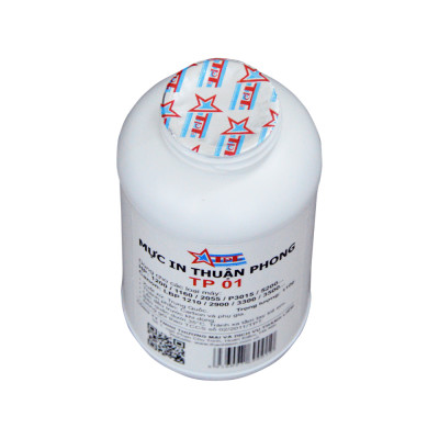 Bộ 5 chai Mực đổ Thuận Phong TP01 dùng cho máy in HP / Canon - Hàng Chính Hãng