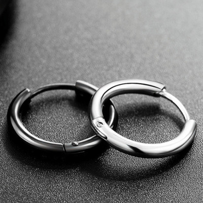 Bông Tai Khuyên Tròn Winwinshop88 BT233 (16mm) – Bạc