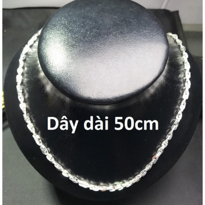 Dây chuyền nữ thời trang chất liệu bằng bạc ta MS0251