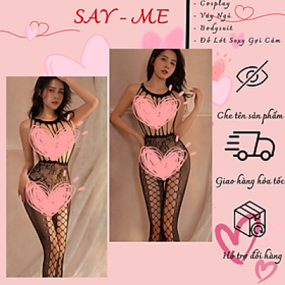 Bộ Bodysuit Lưới Toàn Thân Xẻ Đáy Táo Bạo, Tôn Dáng Tối Đa Và Khơi Gợi Sự Quyến Rũ Tự Nhiên C042