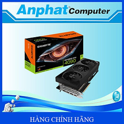 Card màn hình VGA Gigabyte GeForce RTX 4090 WINDFORCE 24GB (N4090WF3V2-24GD) - Hàng Chính Hãng