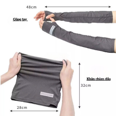 Khăn Trùm Mặt Che Nắng Đi Phượt Đa Năng Cao Cấp Vải Thoáng Khí, Mau Khô, Dễ Mặc Cho Nam Và Nữ Dành Cho Phượt Thủ MÀU ĐEN