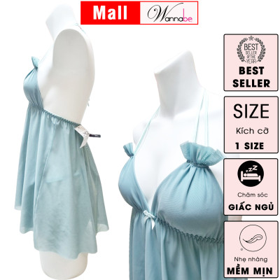 Váy ngủ lưới sexy WANNBE DNC16 đầm ngủ xuyên thấu khiến chàng luôn mê đắm bạn
