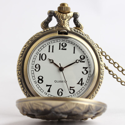 Đồng Hồ Pin Bỏ Túi Cổ Điển Retro Năm Tuổi 12 Con Giáp Tuổi Dân Hổ Tặng Kèm 2 Pin