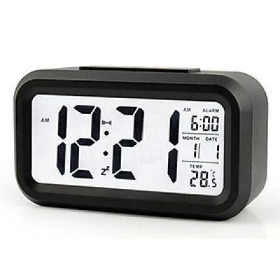 Đồng Hồ Thông Minh Đồng Hồ Báo Thức có Đèn Nền Đồng Hồ điện tử Kỹ Thuật Số Sáng Tạo 206758