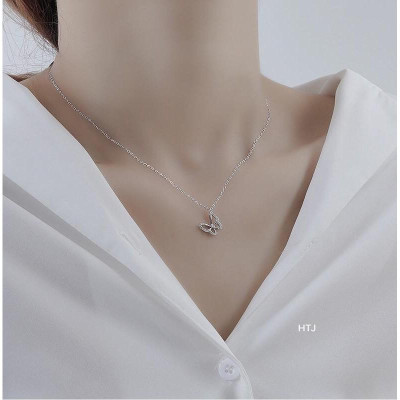 Dây chuyền nữ bạc ta mặt bướm MS72d
