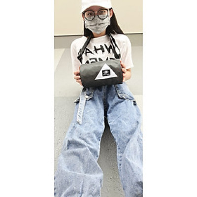 Túi đeo chéo nữ thời trang Hàn quốc chống thấm nước dạng trống tròn T1 BEE GEE