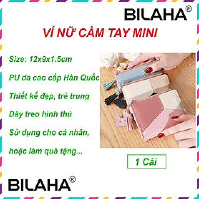 Ví nữ dài cầm tay dây đeo chéo thời trang nhiều ngăn tiện dụng (Hàng Chính Hãng) (được chọn mẫu)
