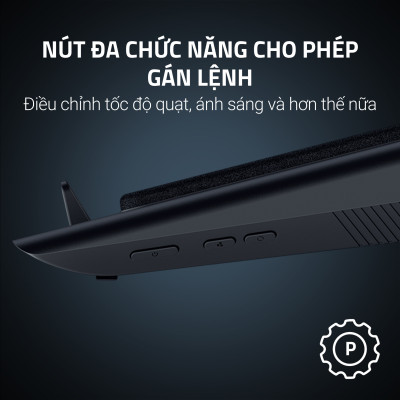 Đế tản nhiệt Razer Laptop Cooling Pad | 14" đến 18" inch | 3 Cổng USB-A 2.0 Kết Nối | Nhiệt Độ Mát lên tới 16 Độ | Hàng Chính Hãng