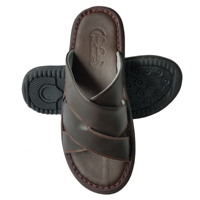 Dép Nam BIGGBEN Da Bò Thật Cao Cấp DN325