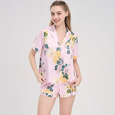 Bộ Đồ Short Satin Nữ Vincy Thoáng Mát BSS110W21
