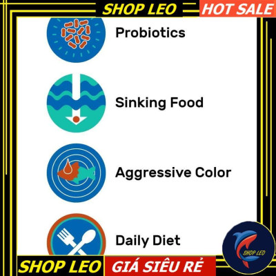 Thức ăn cá vàng tăng trưởng Hiệu Hikari-Nhật Bản-Cám cá vàng cao cấp - Ranchu - GOLDFISH - thức ăn Hikari