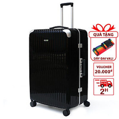 TẶNG TÚI ĐỰNG GIÀY + THẺ TAG - Vali khung nhôm cao cấp TRIP A93 size 30inch chống trộm cao cấp - Hàng chính hãng