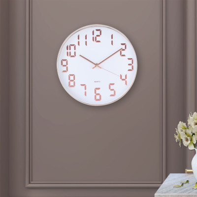 Đồng Hồ Treo Tường COPPRA Trang Trí Nghệ Thuật Bộ Máy Đài Loan Bền Bỉ Đường Kính 30cm | Index Living Mall| Nội Thất Nhập Khẩu Thái Lan - Phân Phối Độc Quyền Tại Việt Nam