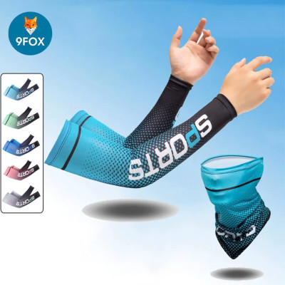 Combo Khăn ống cổ và găng tay chống nắng chống lạnh vải thun thoáng mát thích hợp cả nam và nữ UPF50+ Đen Cấp