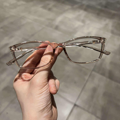 Kính Mắt vuông nhỏ gọng nhựa dẻo nhẹ