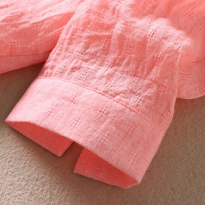 Áo đũi nữ Haint Boutique, Áo sơ mi nữ cổ V xinh phong cách vintage Sm99