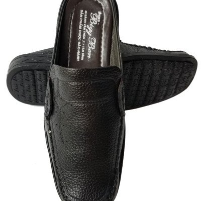 Dép Bít Mũi Nam Da Bò BIGGBEN Cao Cấp SB92