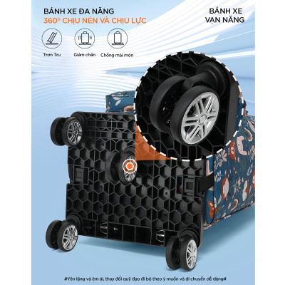 Chân kéo vali IDIGO AA0 - 2020