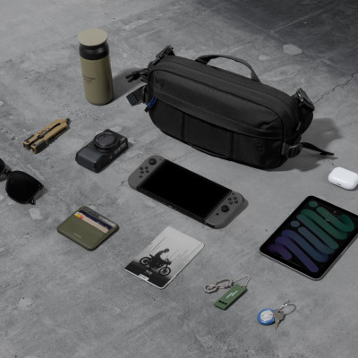 Túi Đeo Chéo Tomtoc (Usa) Wander - T26 Steam Deck – Rog Ally Daily Sling Black – T26S1D1