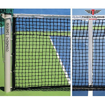 Lưới tennis thi đấu Vifa 323348C dài 12.7m cao 1.07m được làm từ sợi BR-PE 3.0mm chống nước,đạt tiêu chuẩn thi đấu