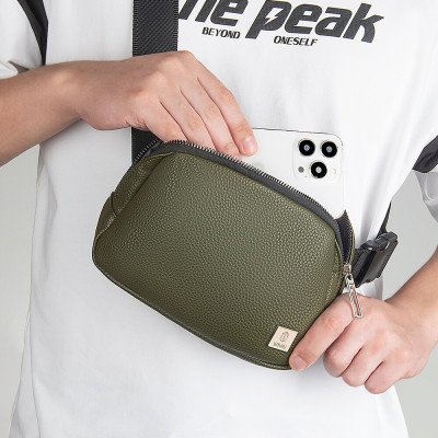 Túi Đeo Chéo WiWU Lulu Crossbody Chống Thấm Nước, Chống Bám Bẩn, Dễ Lau Chùi, Chống Mài Mòn - Hàng Chính Hãng