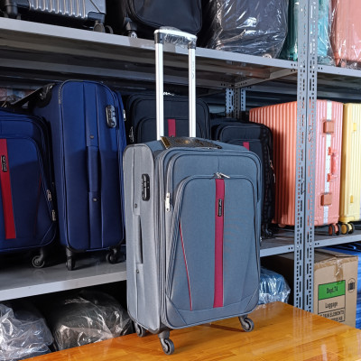 Vali vải 3 size 20 inch, 24 inch, 28 inch Với Khóa Kéo Mở Rộng 3cm Thẻ Tên Phía Sau