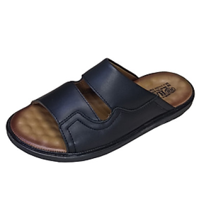 Dép Nam Quai Ngang HÀ NAM Da Bò Thật Cao Cấp DNA2186