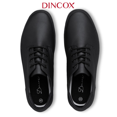 Giày Sneaker Da Nam DINCOX E11 Sang Trọng Lịch Thiệp Black