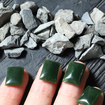 Mặt dây chuyền, mặt nhẫn đá ngọc bích mệnh hỏa, mộc - Ngọc Quý Gemstones