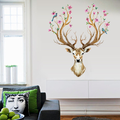 Decal dán tường Queen Deer SK9003