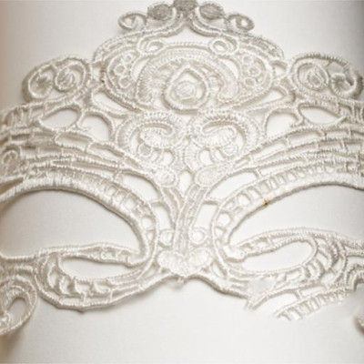 Mặt nạ ren Cosplay cho nữ - Màu trắng