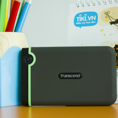Ổ Cứng Di Động Transcend StoreJet M3S 1TB USB 3.0/3.1 - TS1TSJ25M3S - Hàng Chính Hãng