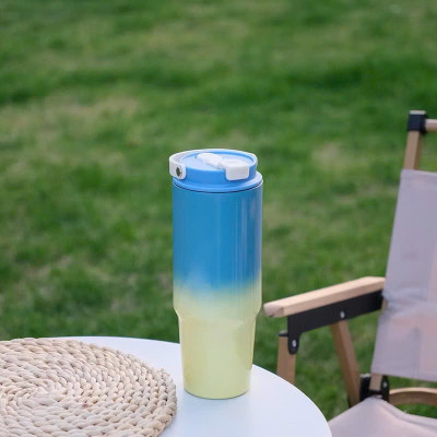 Bình Giữ Nhiệt Pastel 900ml Inox 304 - Cốc Giữ Nhiệt Loang Màu Siêu Bền, Không Gỉ, Màu Sắc Đẹp - HÀNG CHÍNH HÃNG MINIIN