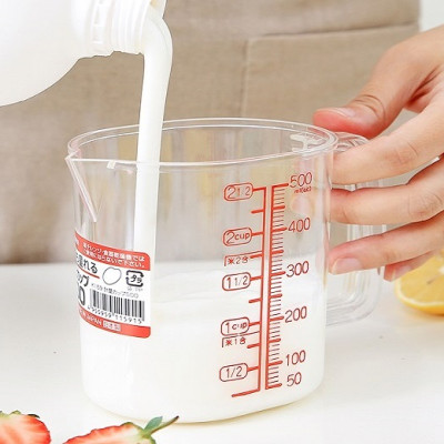 Combo dụng cụ nạo củ quả lưỡi inox cao cấp + ca đong có vạch chia 500ml - made in Japan