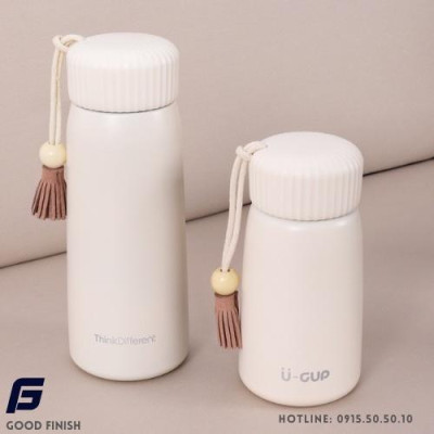 Bình Nước Giữ Nhiệt Bằng Thép Không Gỉ 304 Dễ Thương 400ml/250ml FG Good Finish