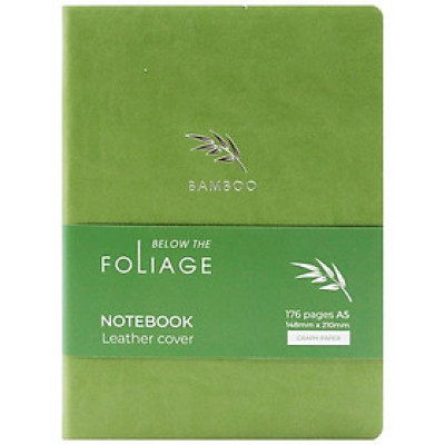 Sổ Bìa Da A5 - Caro - 176 Trang 100gsm - The Sun - Bamboo