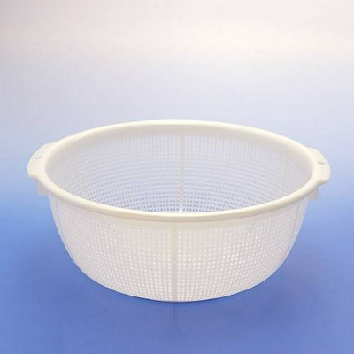 Rổ nhựa tròn Sanada Seiko φ28cm, dùng để chứa/ đựng các loại thực phẩm như rau, củ, trái cây - nội địa Nhật Bản 