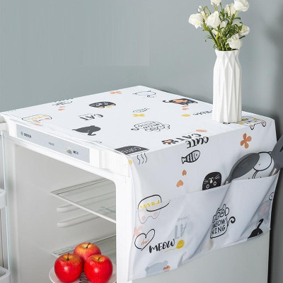 Vỏ Bọc Lò Vi Sóng Chống Thấm Nước / Dầu / Bụi Bẩn Họa Tiết Dễ Thương Tiện Dụng Cho Nhà Bếp