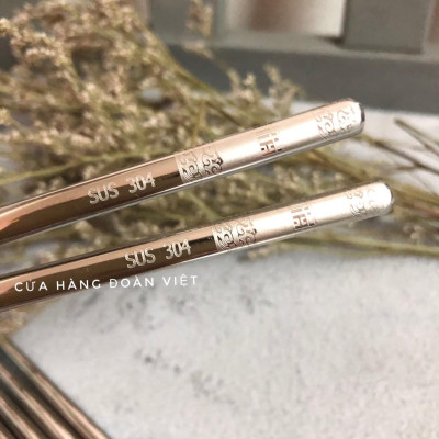 [MỚI] Đũa Inox 304 SUS HQ - Hộp 5 Đôi. Chuyên phục vụ Sp Gia dụng, Khuôn làm bánh, Dụng cụ học Sinh, Nhà hàng, Quán ăn,