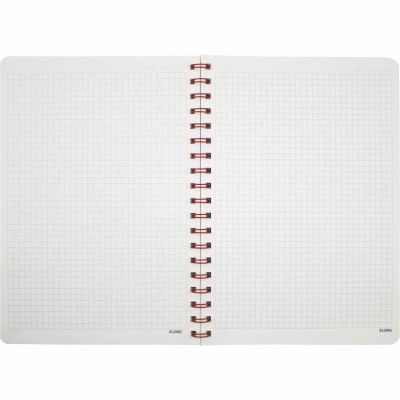 Sổ Caro lò xo kép bìa nhựa B5 200 trang 70/76; MS: 299