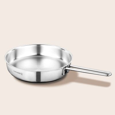 Chảo inox cao cấp Korkmaz Perla 24cm- A1659 - Hàng Chính Hãng