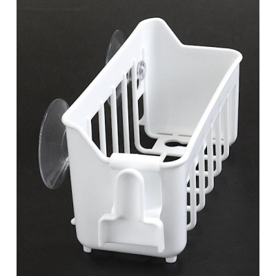 Giá đựng giẻ rửa bát , chai lọ kèm núm hít chân không, làm từ nhựa PP cao cấp có độ bền cao - nội địa Nhật Bản