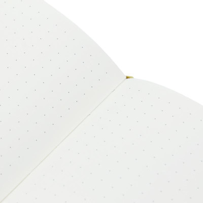 Sổ Bìa Da A5 - Không Kẻ Có Chấm 176 Trang 100gsm - Foliage Bamboo - The Sun - Màu Xanh Lá