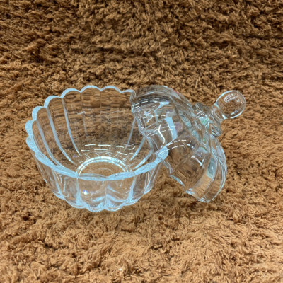 THỐ ĐỰNG MỨT TẾT THỦY TINH TRẮNG - VD21