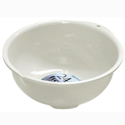 Bộ 2 sản phẩm gồm 01 chậu & 01 rổ nhựa cao cấp dạng tròn Sanada Seiki 3.6L có tay cầm - Hàng nội địa Nhật Bản.